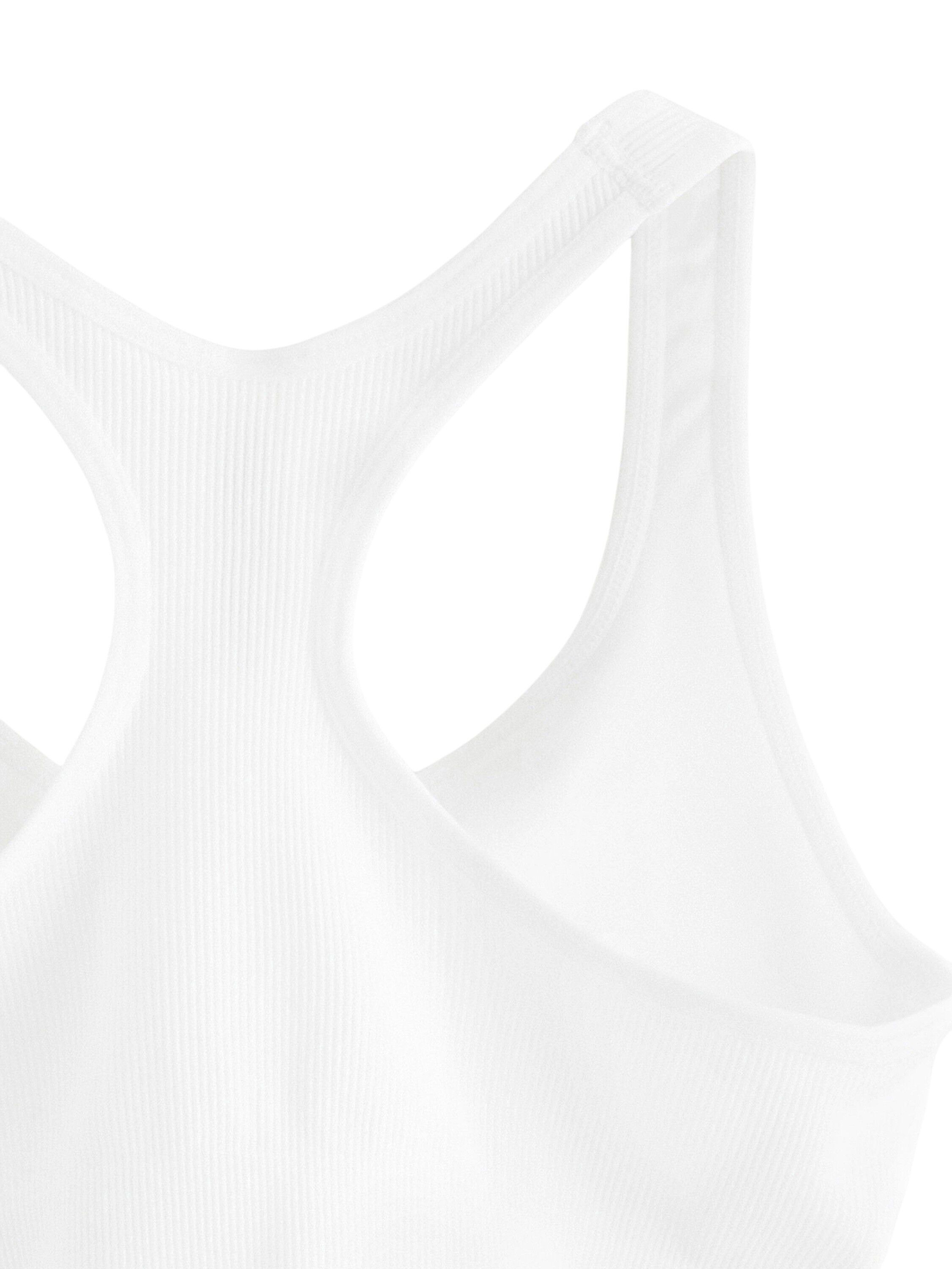 Ribbet bl&oslash;d bh uden s&oslash;mme