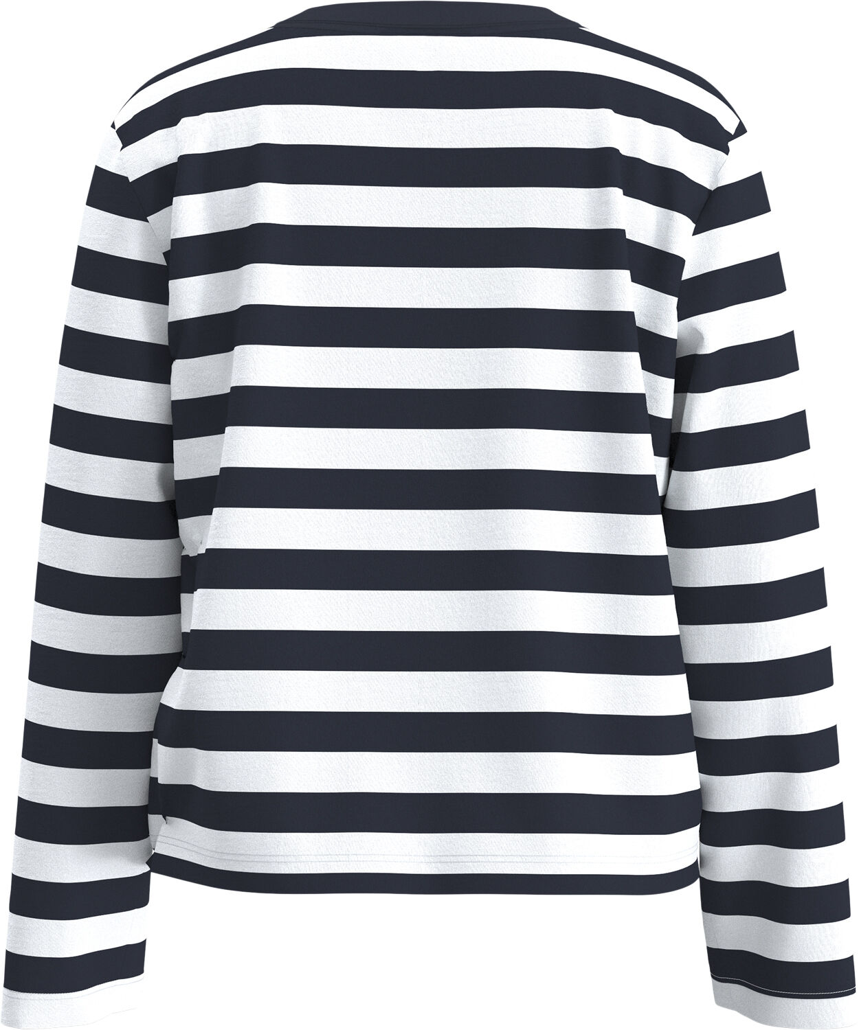 SLFESSENTIAL LS STRIPED BOXY TEE NO