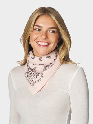 Adelina Paisley Knit Scarf