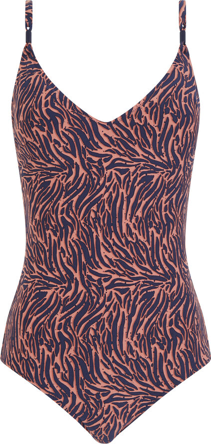 Tidra Wirefree Plunge T-Shirt Swimsuit