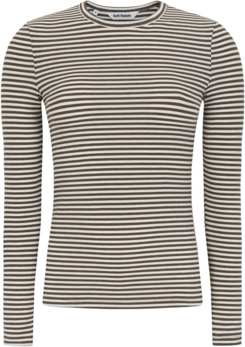 SRFenja Stripe O-neck Top