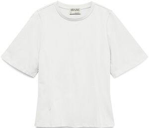 AWVANESSA 2/4 O-NECK FITTED T-SHIRT