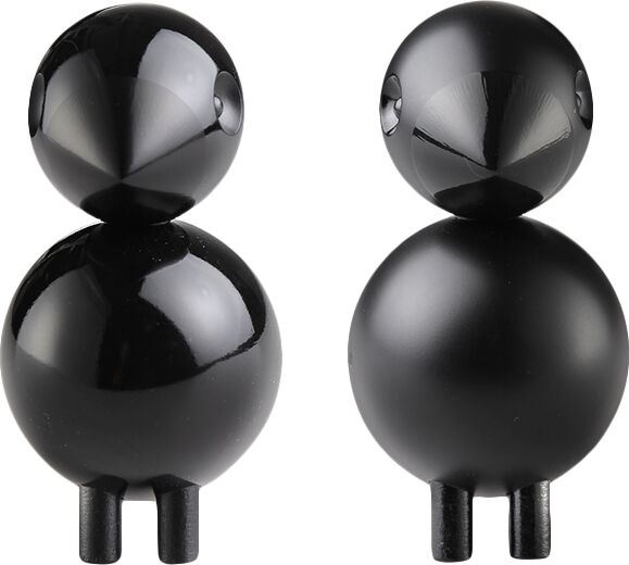 Turtelduer sort 1 par