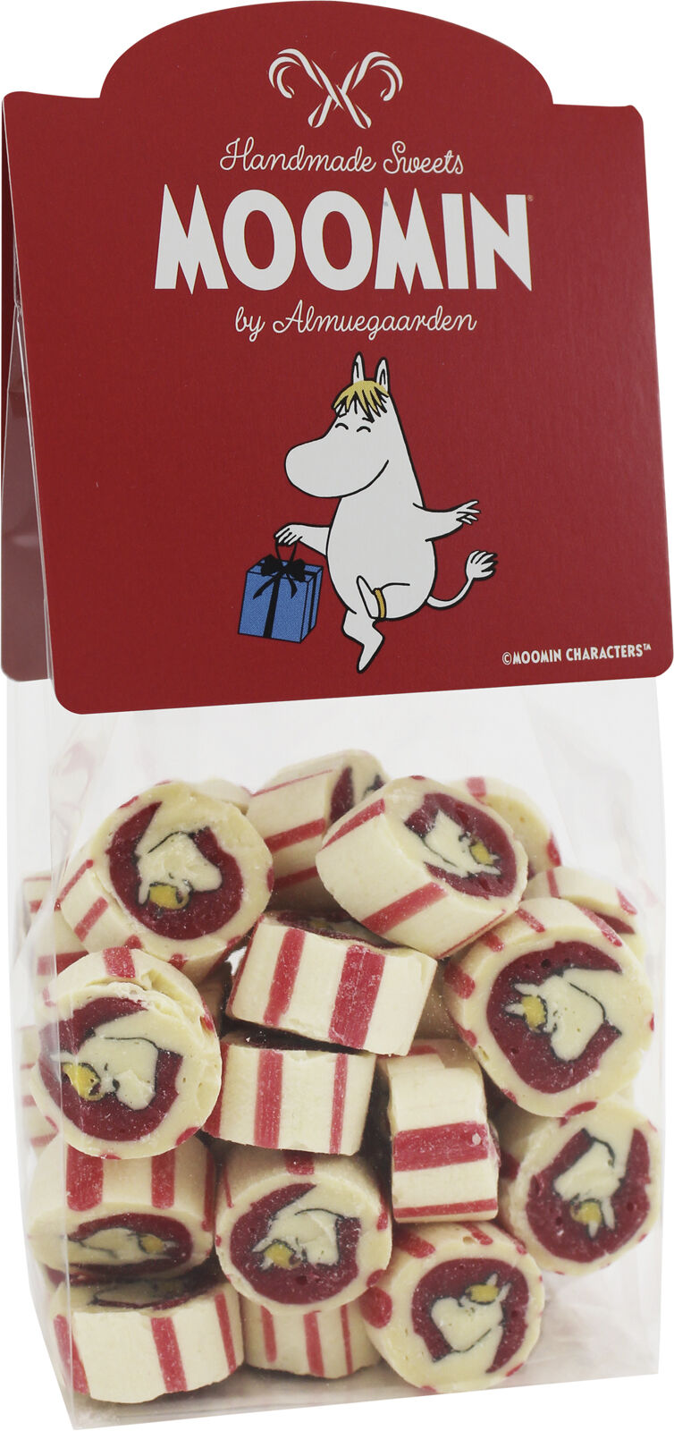 Snorkfr&oslash;ken bolcher med smag af jordb&aelig;r mumi