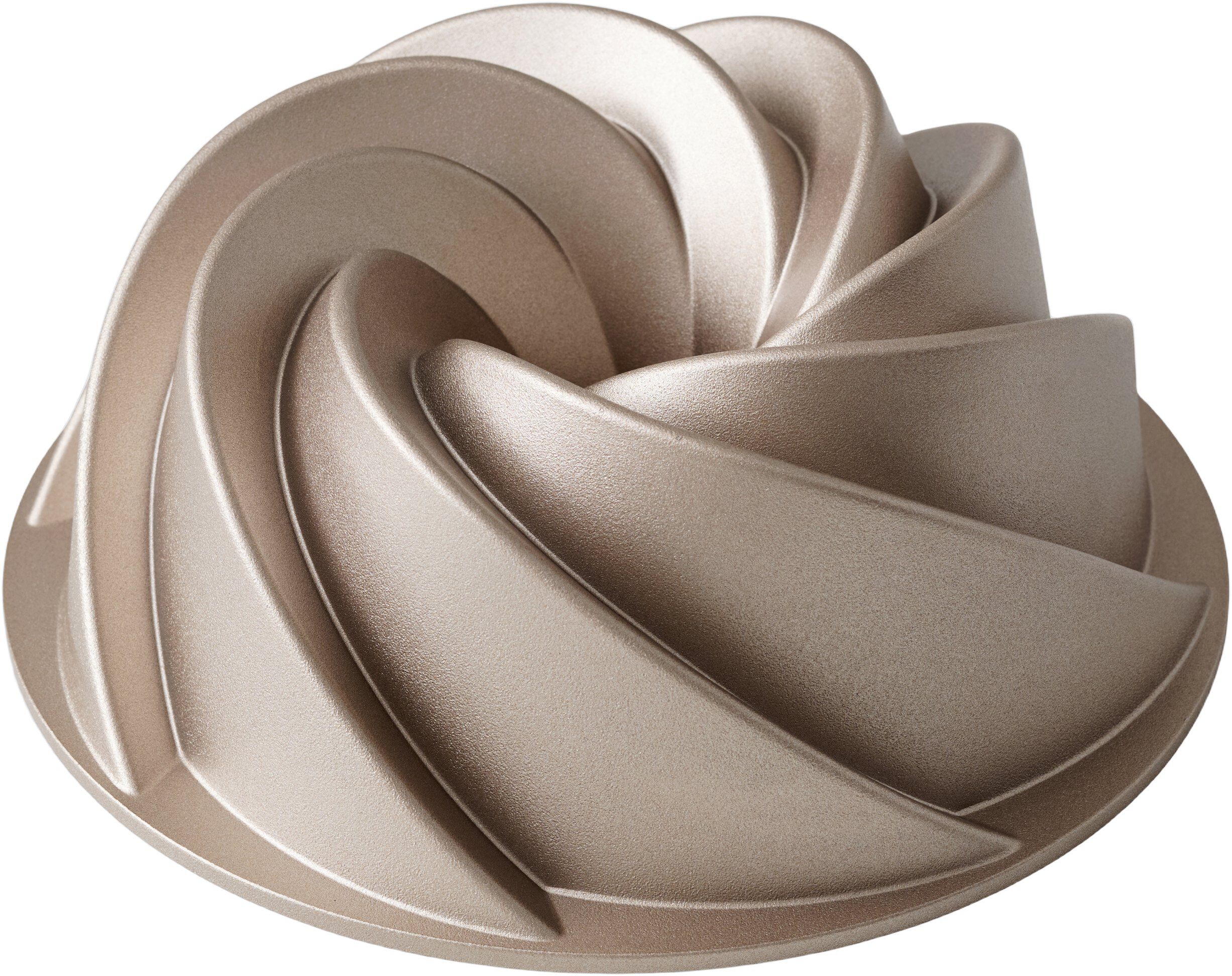 Bundt-kageform Swirl 24 x 9 cm Rose gold
