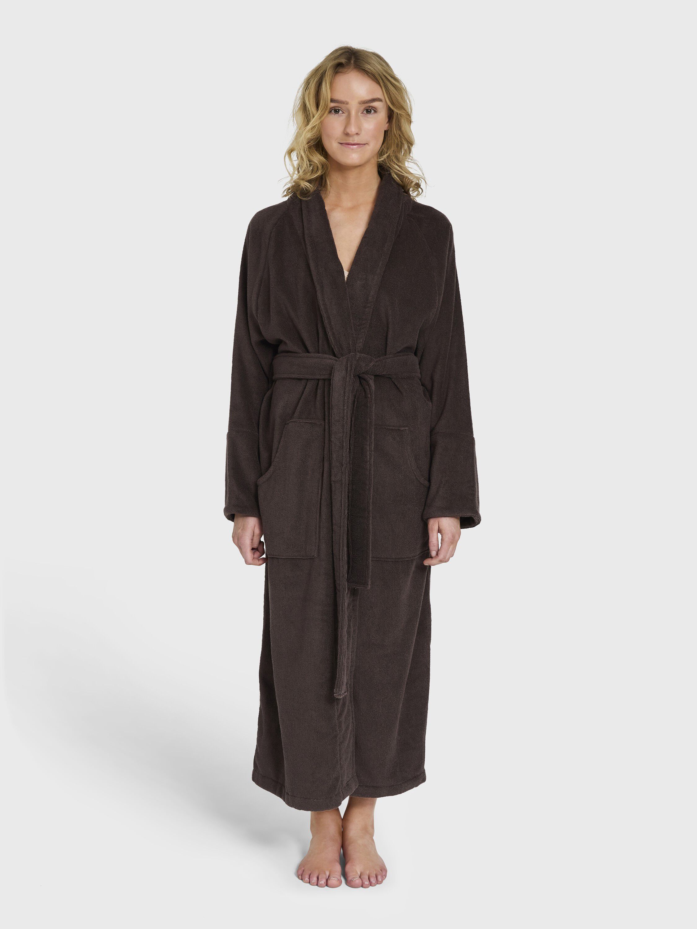 Naram Bathrobe - coffee S/M