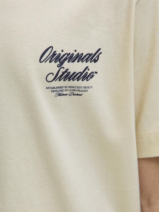 JORNORREBRO TYPO TEE SS CREW NECK S