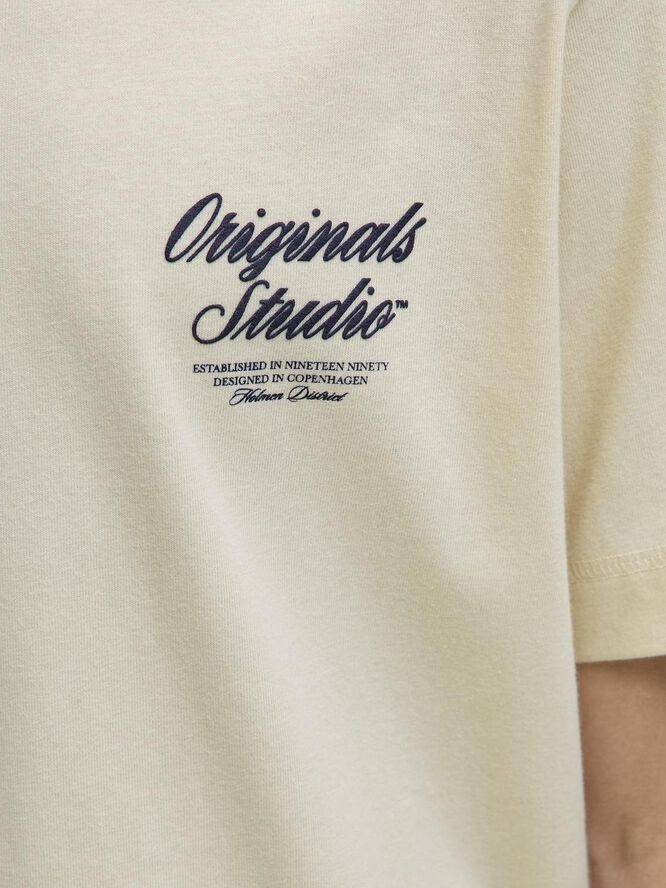 JORNORREBRO TYPO TEE SS CREW NECK S