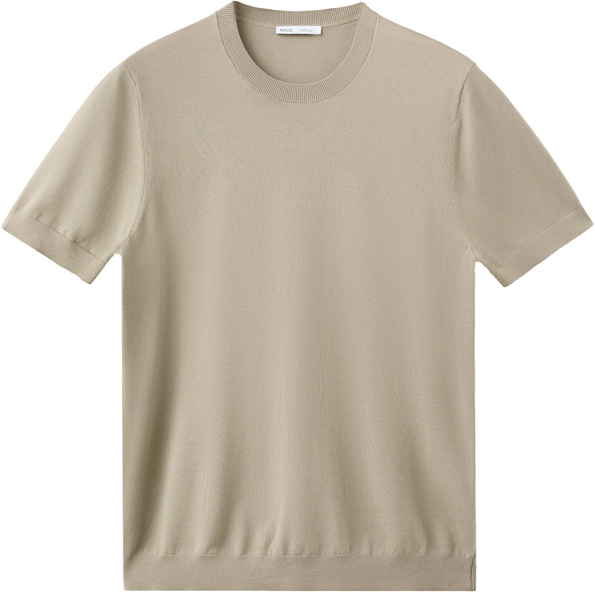 Fine jersey 100% cotton T-shirt