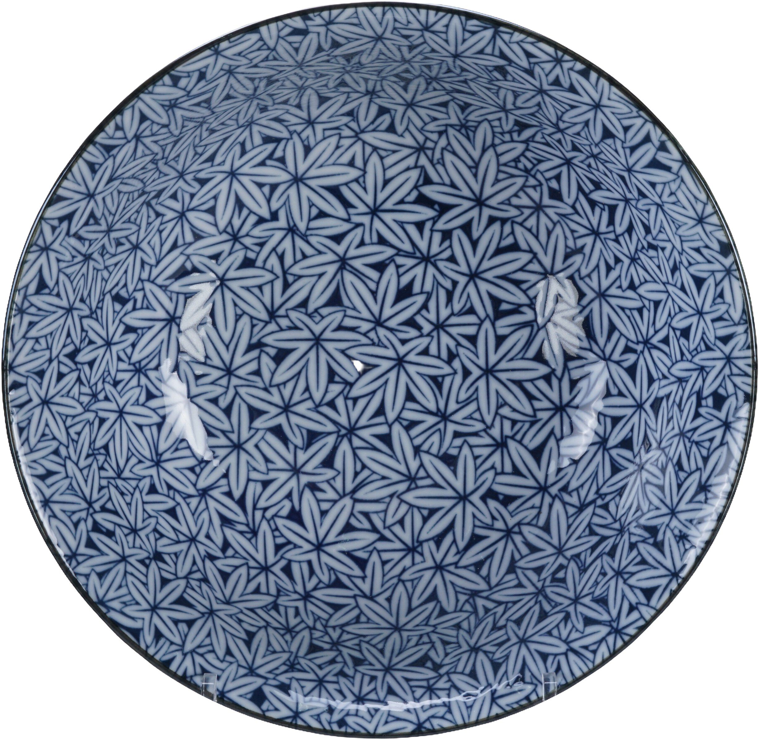 Hana Blue Mixed Bowls Ramen 20.5x8cm 1200ml Momiji FK-8446/C