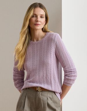 COTTON MODAL-LS SWEATER