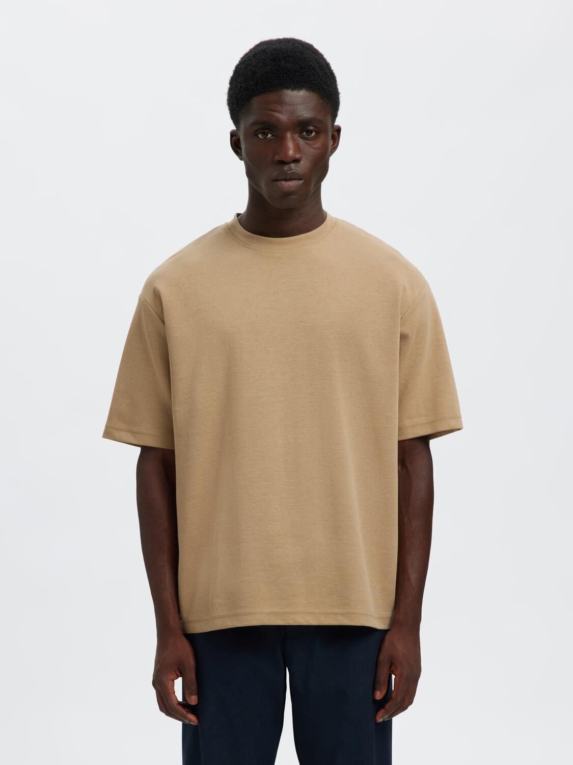 SLMLOOSEOSCAR SS O-NECK TEE NOOS