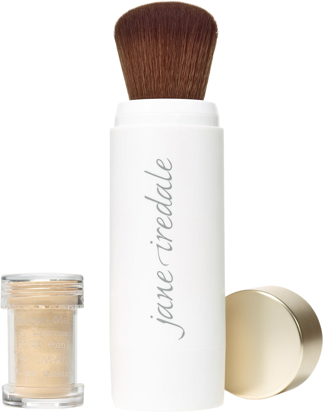 Powder-Me SPF 30 Refillable Brush Golden