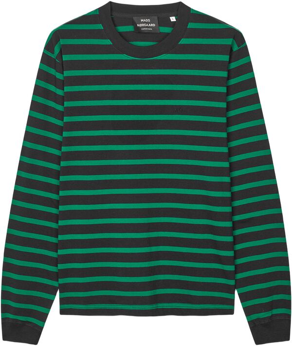 Cotton Jersey Stripe Frode Tee LS