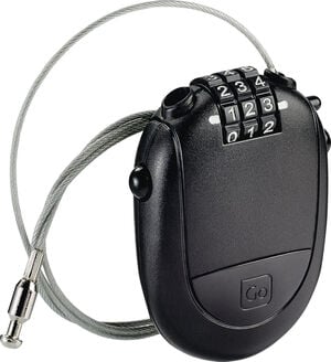 Retractable Cable Padlock