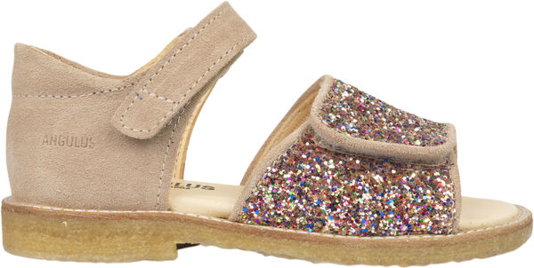Sandal med justerbar velcrolukning