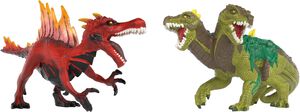 Schleich Fire Saurian vs