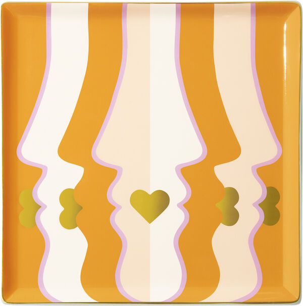 TRAY BESO ORANGE/LILAC