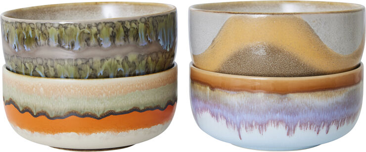 70s ceramics dessert bowls reef