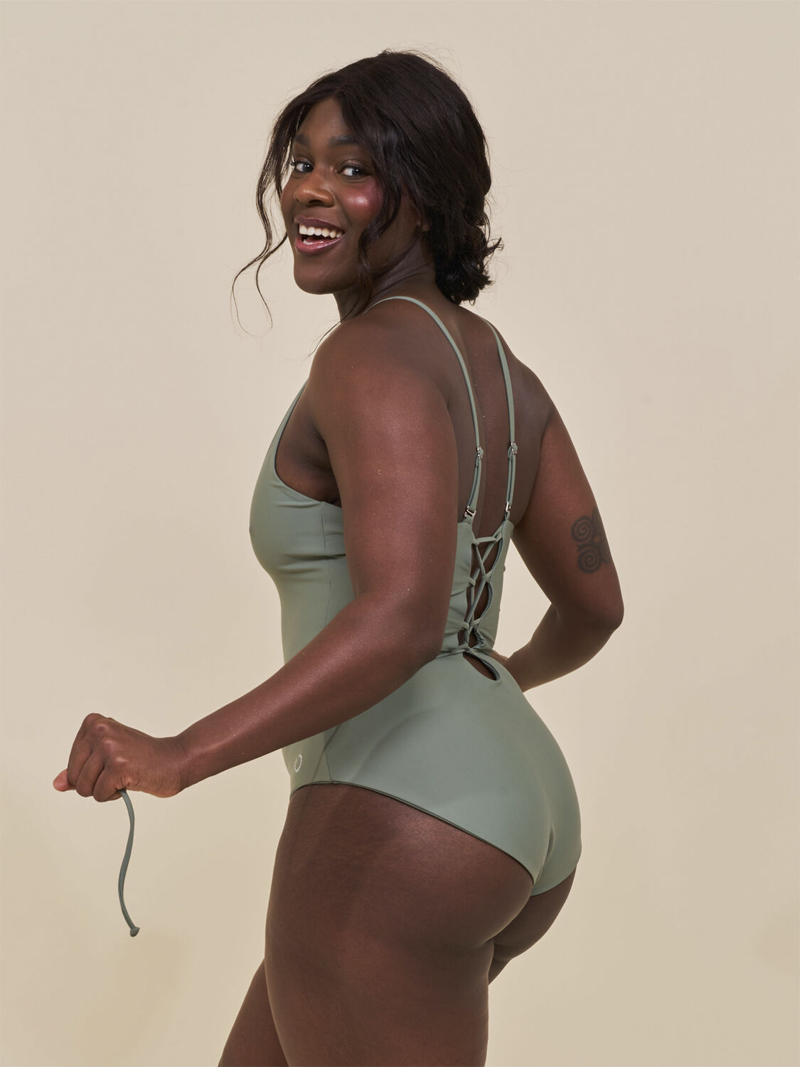 Java sculpt korset badedragt - Cartel Blue