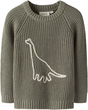 NMMEMLEN EMB KNIT LIL