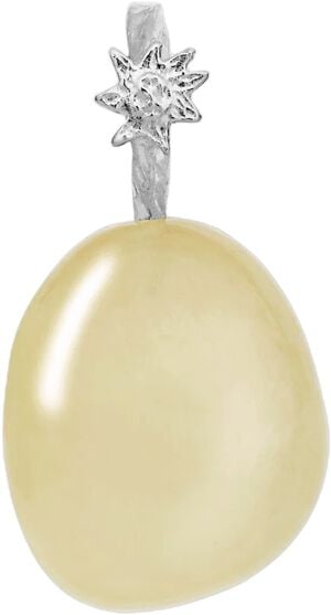 Yellow Calcite Fire Pendant