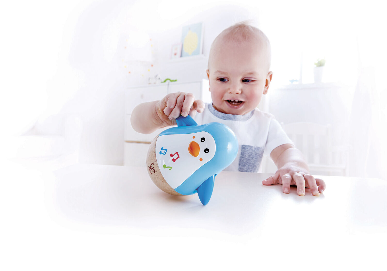 Hape Penguin Wobbler