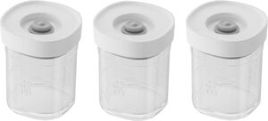 Fresh & Save CUBE Sæt XS3 gennemsigtig-hvid