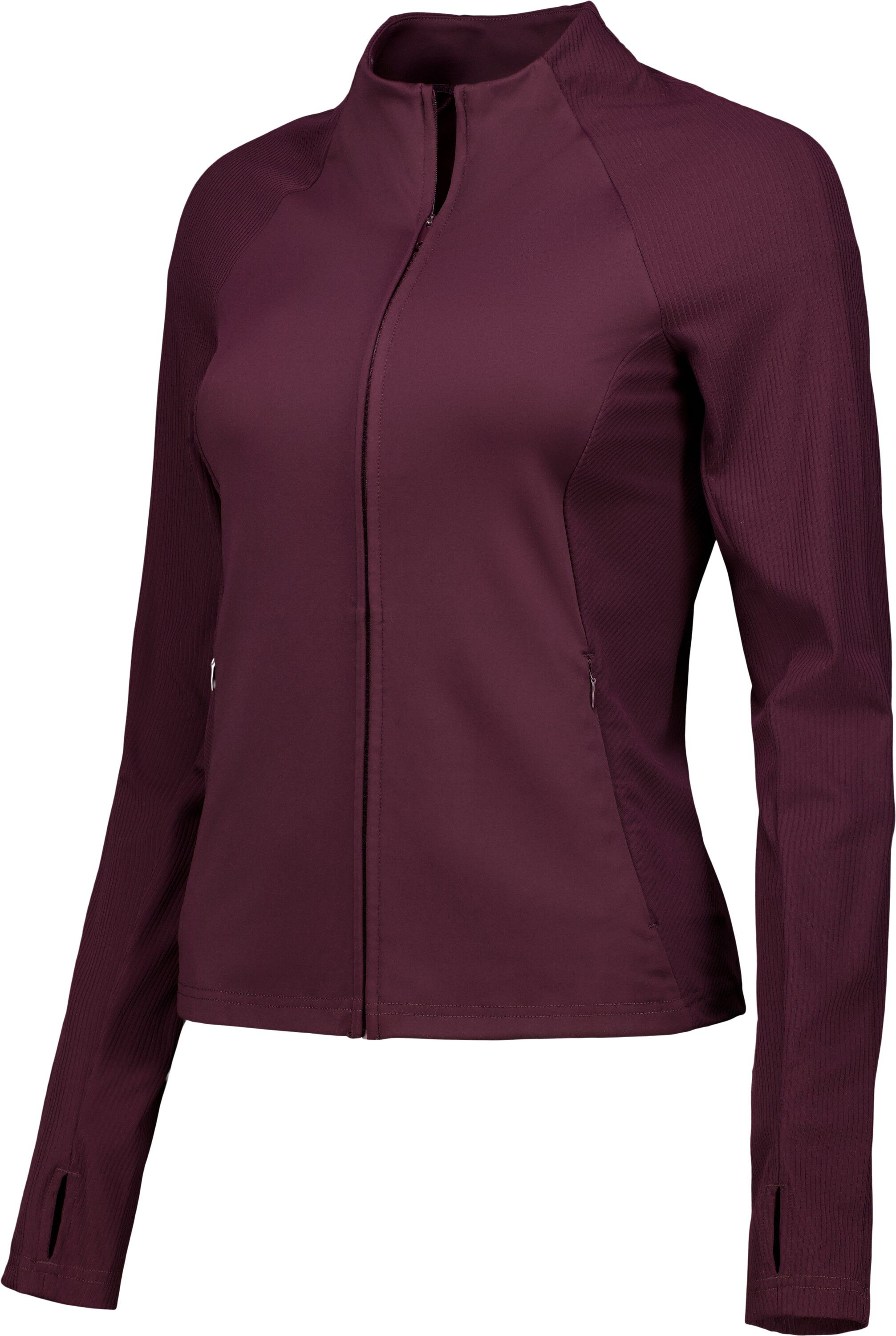 ENE ELLY W RIB ZIP JACKET