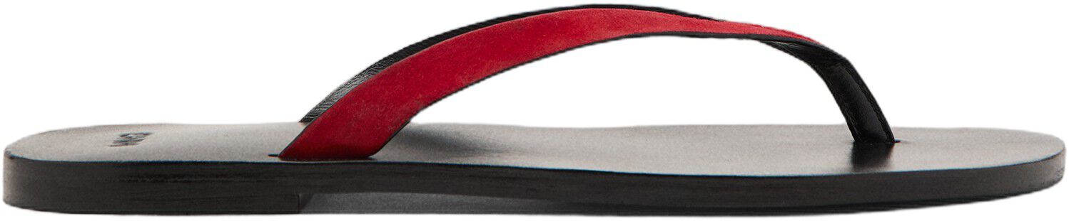 Leather straps sandals