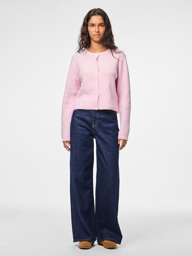 PCSILLY LS O-NECK KNIT CARDIGAN NOO