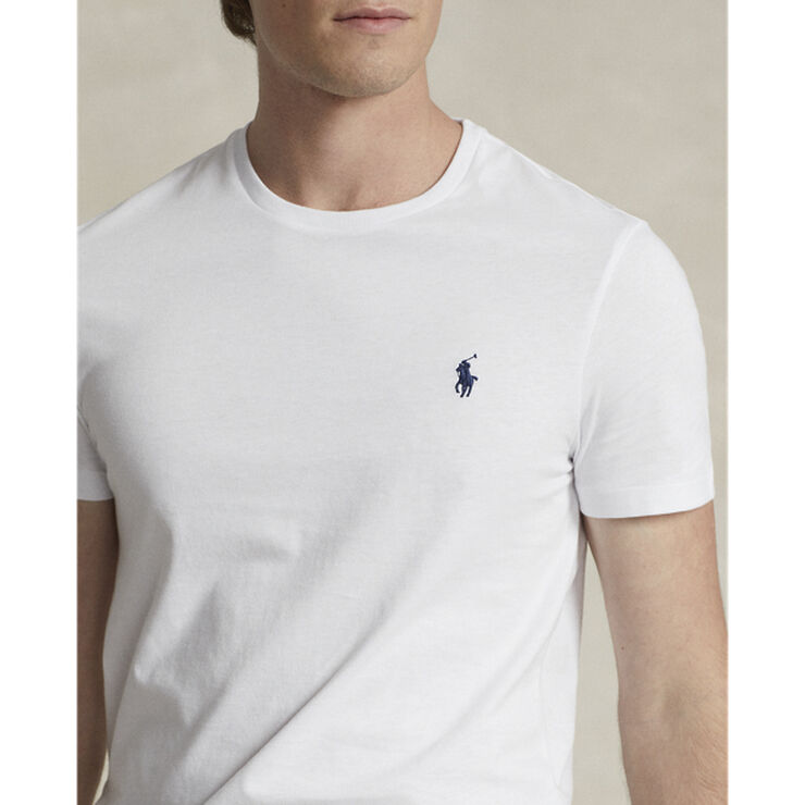 Custom Slim Fit Jersey Crewneck T-Shirt