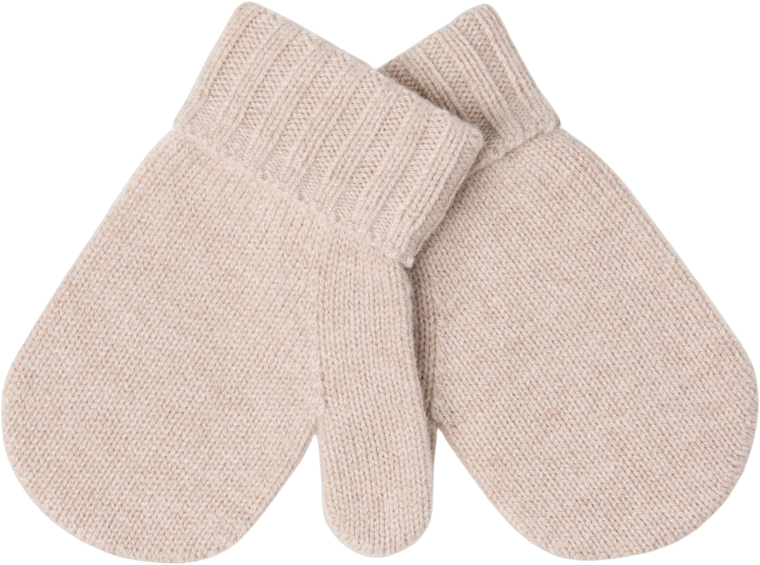 Mittens knitted wool