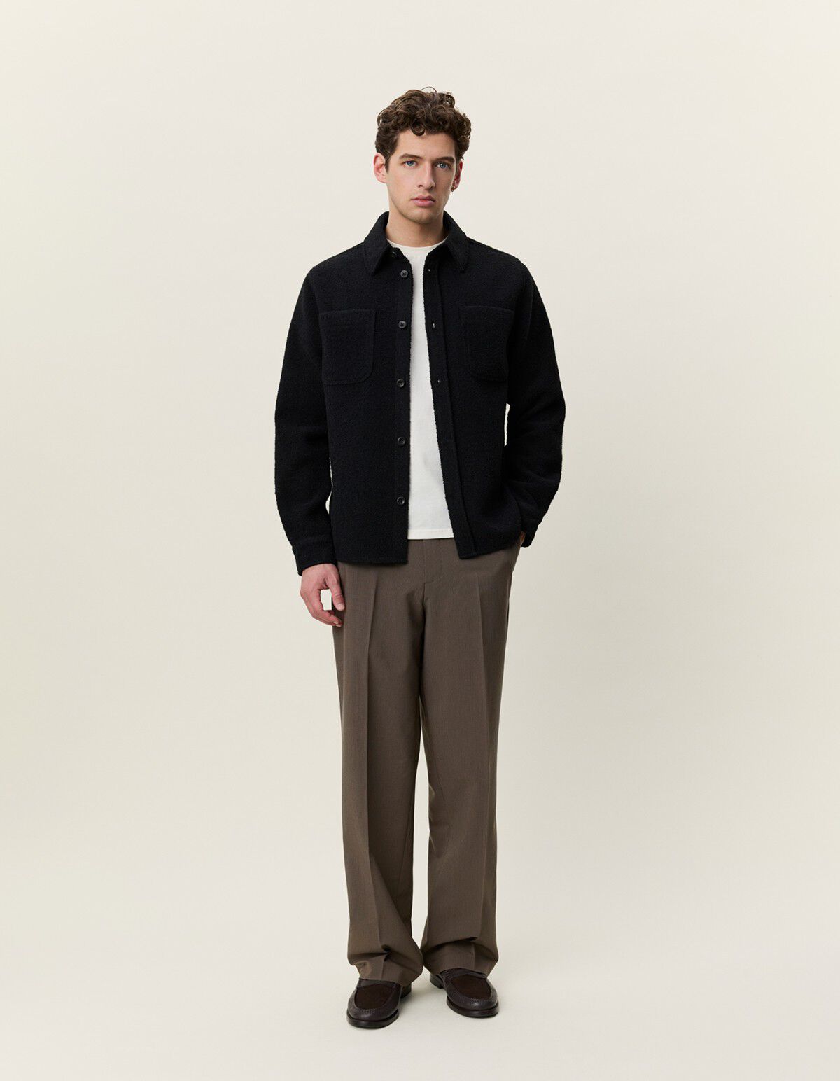 Boucl&eacute; Overshirt