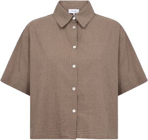 LR-RONIA 1 Skjorte Brun