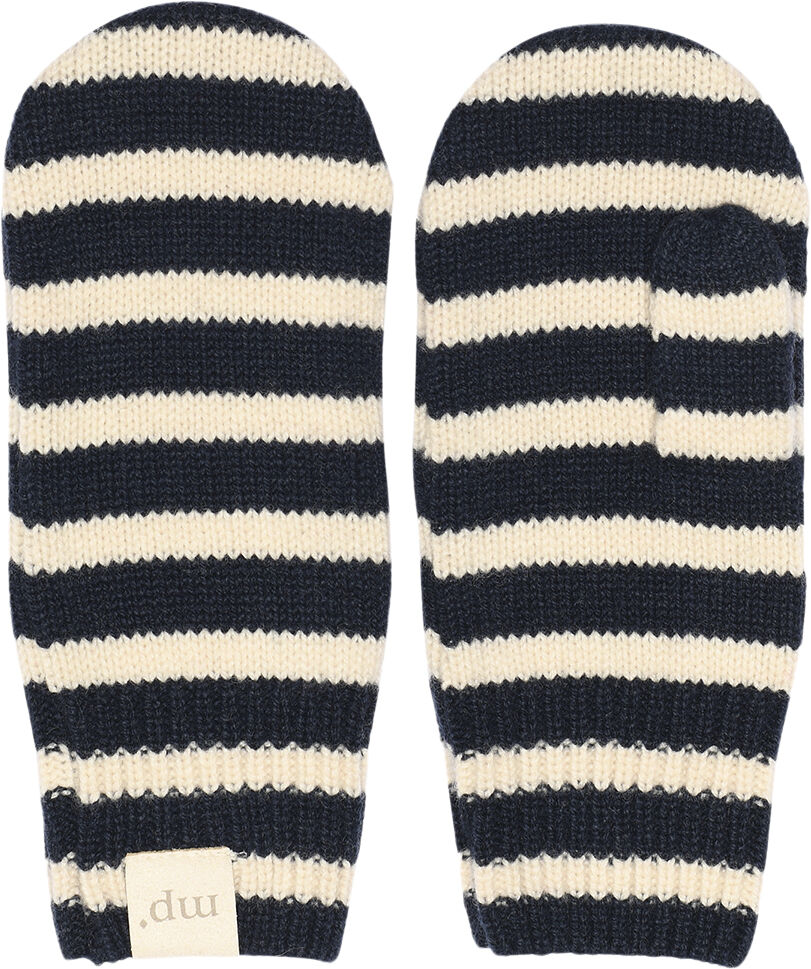 Bergen striped mittens