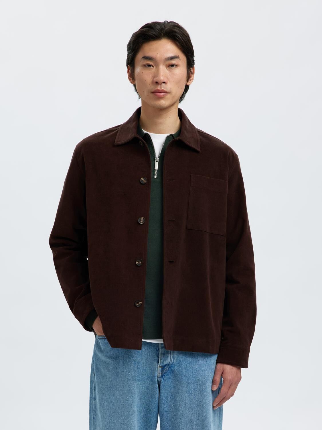 SLHREGDYLAN DUCA OVERSHIRT