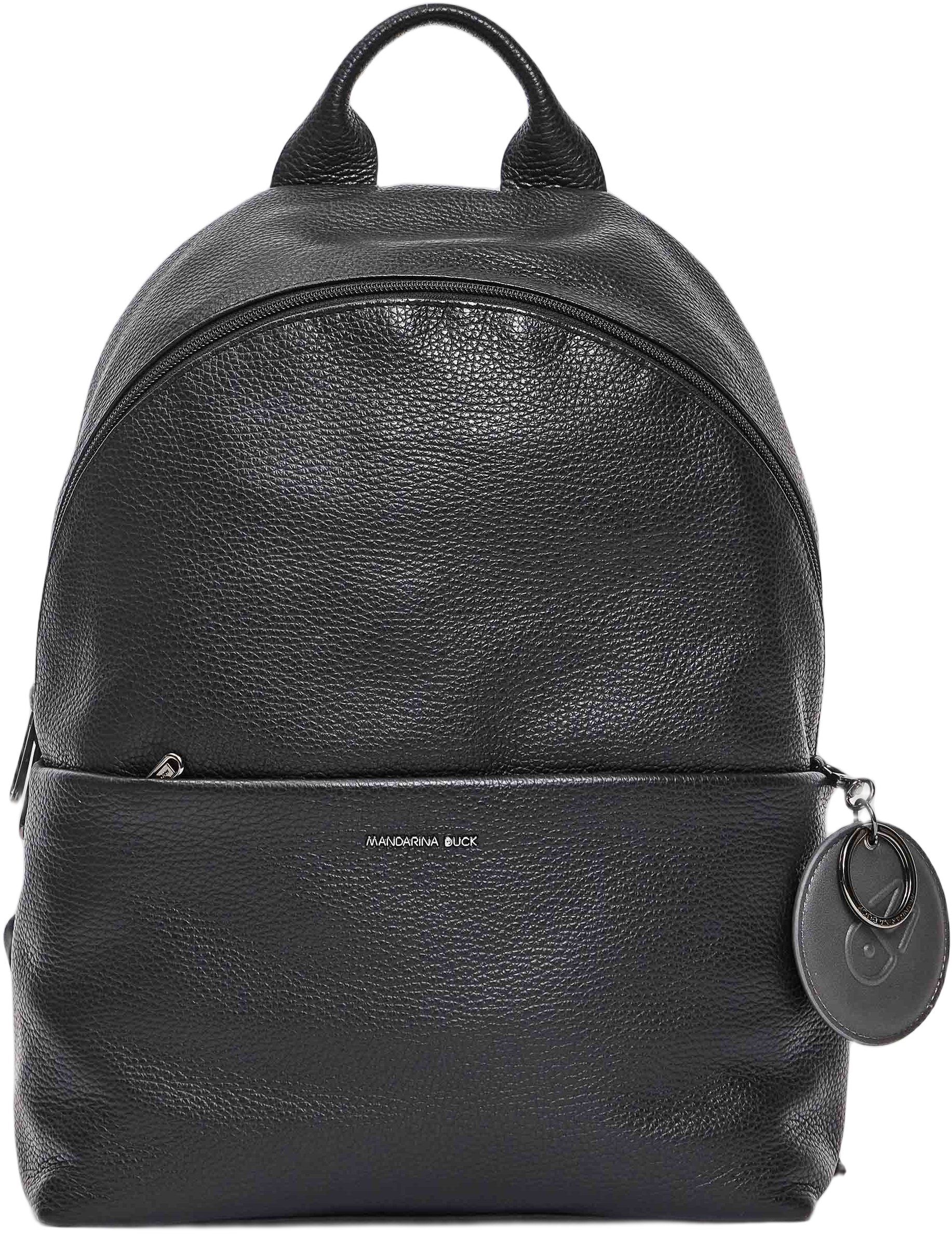MELLOW LEATHER BACKPACK / NERO