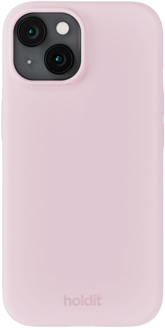 Silicone Case iPhone 15 Pale Pink