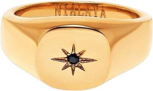 Women's Skyfall Starburst Signature Ring in Gold