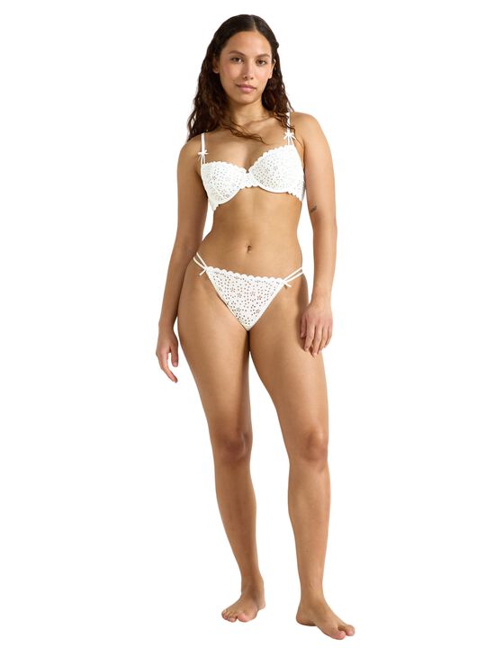 G-streng med broderie anglaise