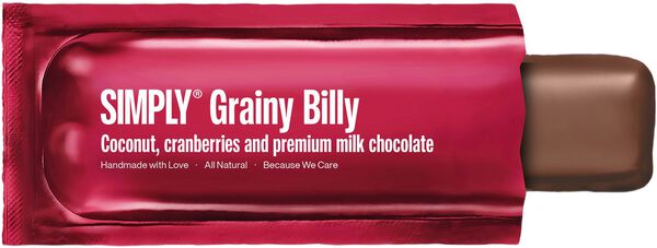 Simply® GRAINY BILLY chokoladebar