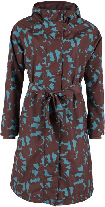 Danelisabeth Raincoat Blue Grey BRAMBLE