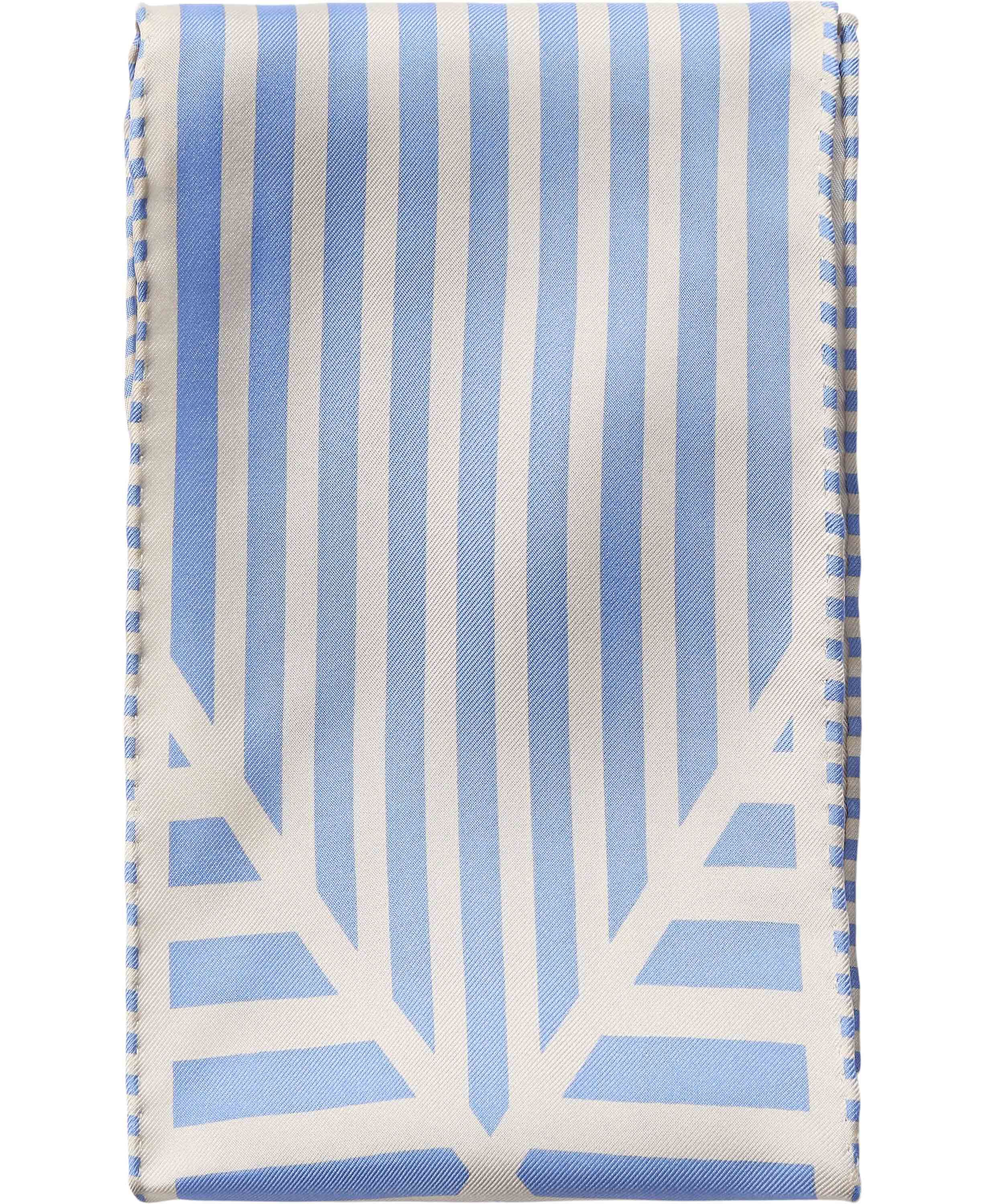 Geometric Scarf 100% Silk - 80x10cm