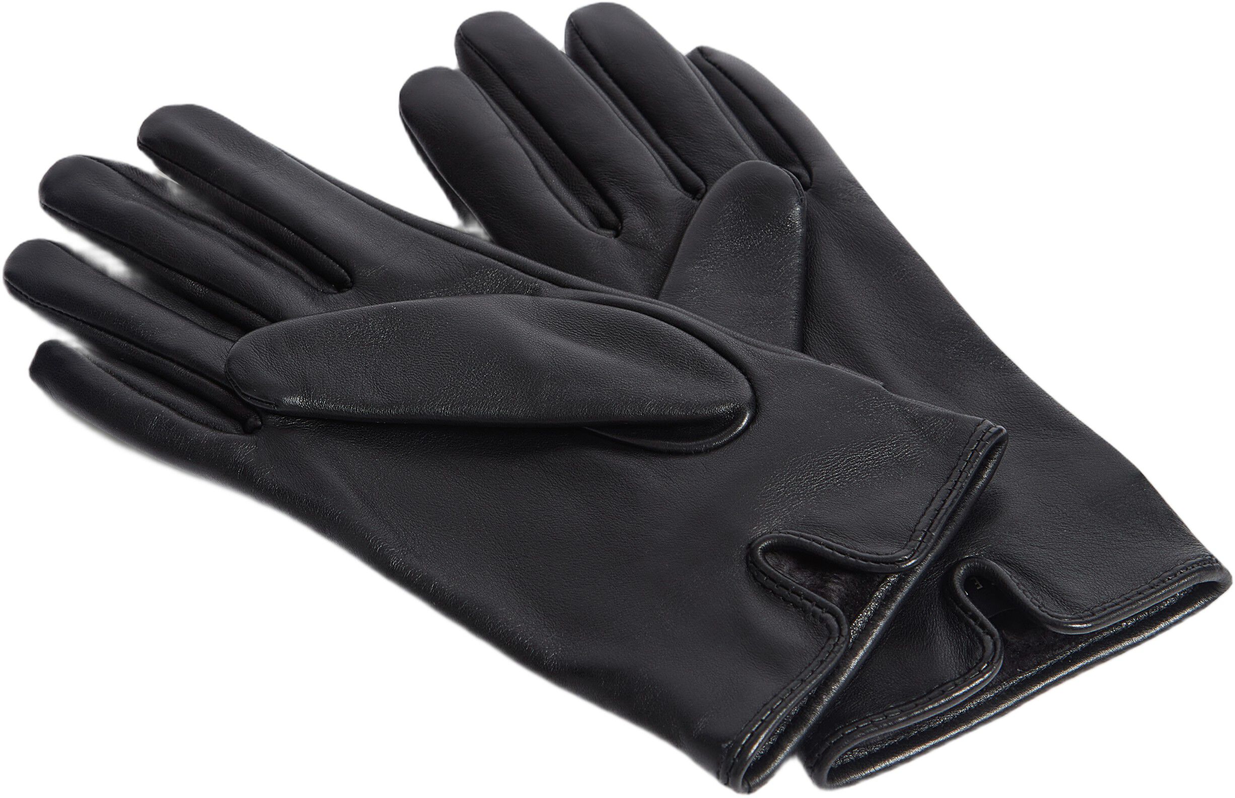 JILLLA Buckle Detail Leather Gloves