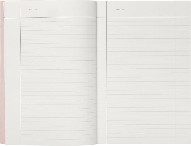 Medium notesbog, Grøn med tern