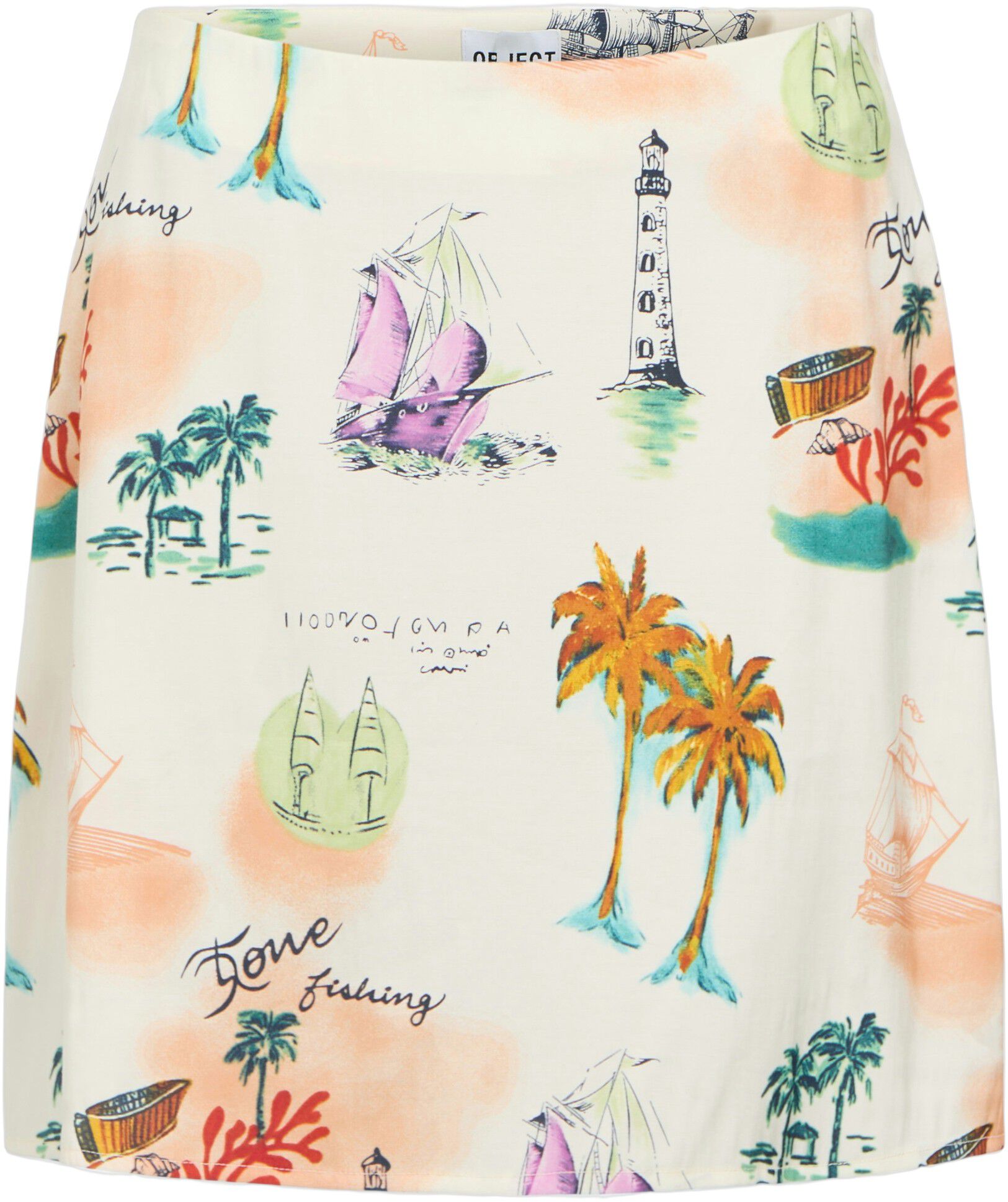 OBJDINAH HW SHORT SKIRT 139