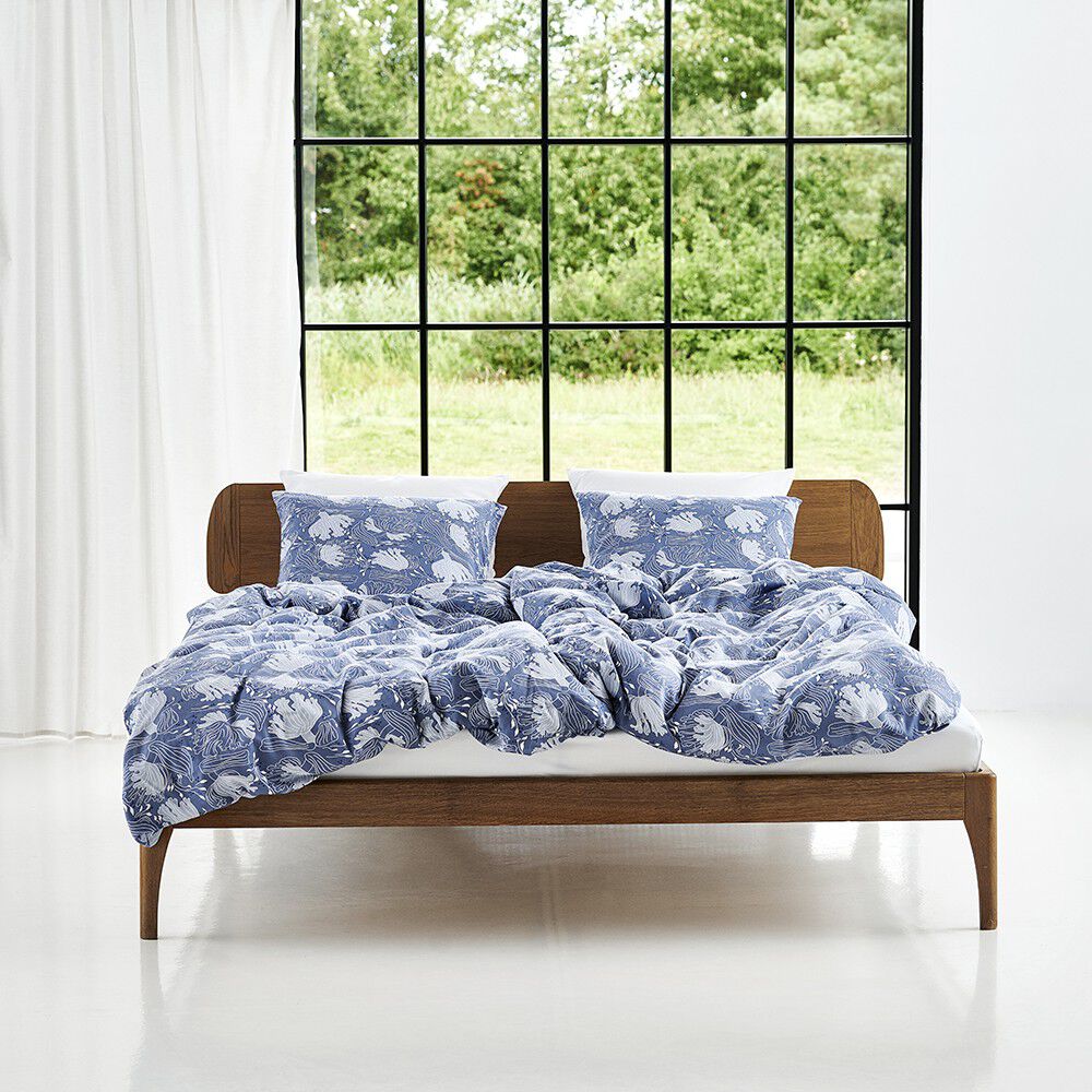 &Oslash;kologisk sengelinned Dugg bl - GOTS