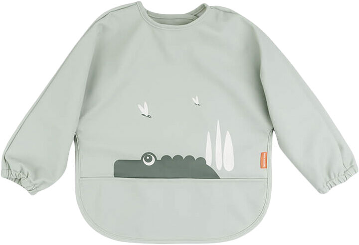 Hagesm&aelig;k m/&aelig;rmer og lomme Croco Gr&oslash;n