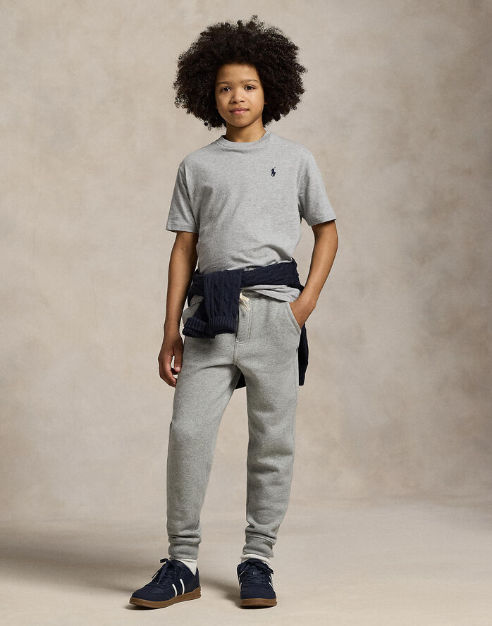 Cotton Jersey Crewneck Tee KIDS